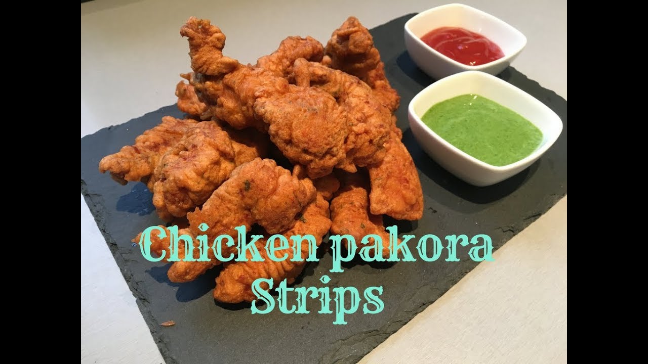 Chicken Pakora Strips/Chicken Pakora/Besan Chicken Strips/Ramadhan