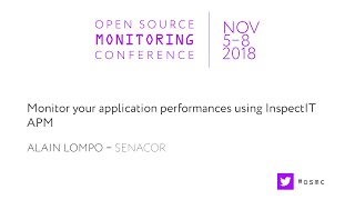 OSMC 2018 | Monitor your application performances using InspectIT APM by Alain Lompo screenshot 2