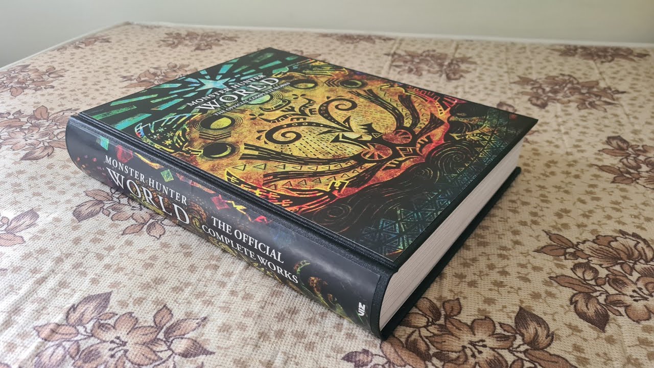 Hardcover REWORK (new binding) Monster Hunter World the official