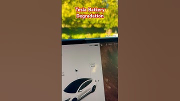 Tesla Battery Degradation After 6yrs +3 months🔋⚡️ #tesla #model3 #modely