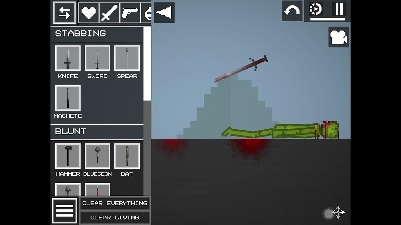 How to make a dead melon playground characters move YouTube