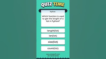 #python Quiz Questions #oneqsoft #learnpython  #pythonprogramming