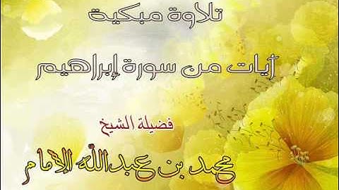 تلاوة مبكية مؤثرة  من صلاة القيام ليلة 27 رمضان 1438 الشيخ محمد الإمام