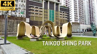 A Walk Through Taikoo Shing Park | Quarry Bay, Hong Kong [4K]