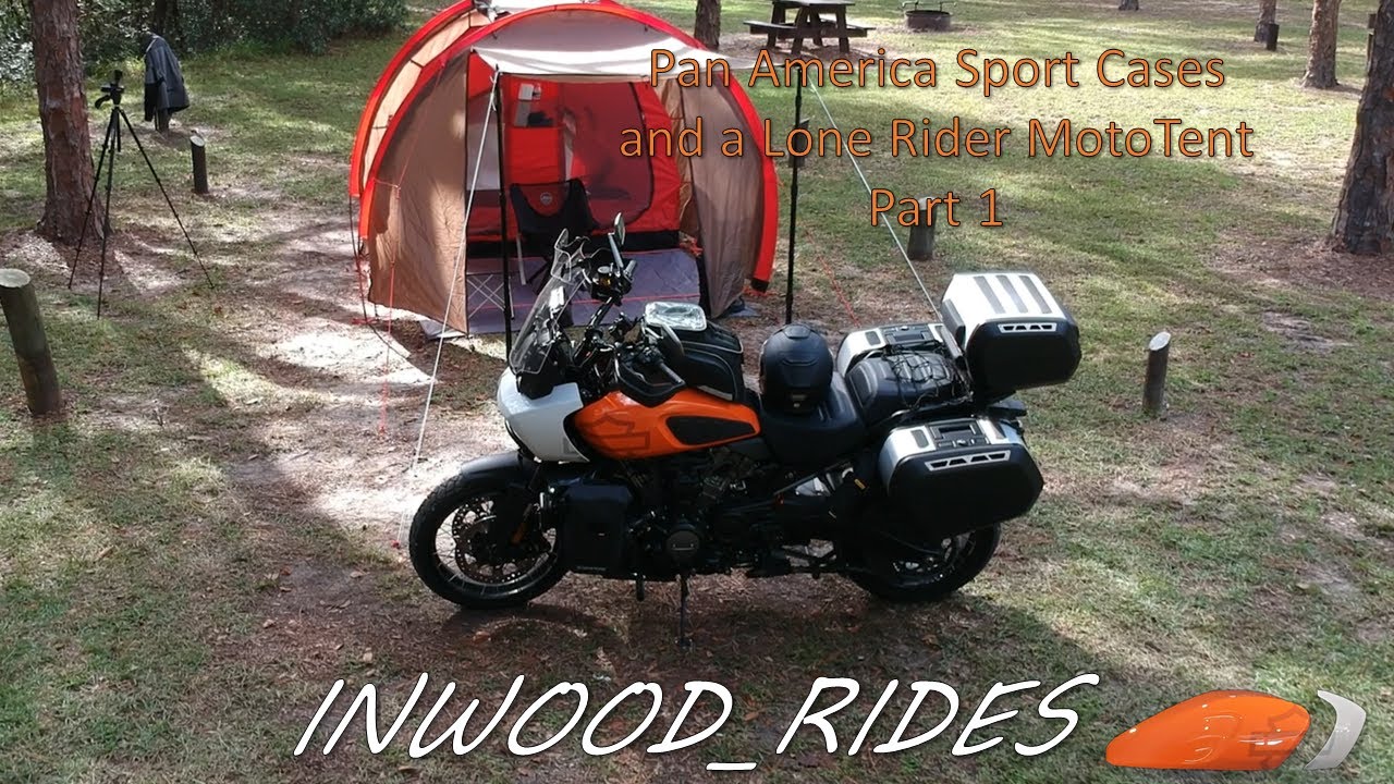 Pan America Sport Cases and a Lone Rider MotoTent - Part 1