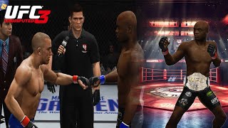 Anderson Silva Won The UFC Middleweight Title | UFC Undisputed 3 Tournament