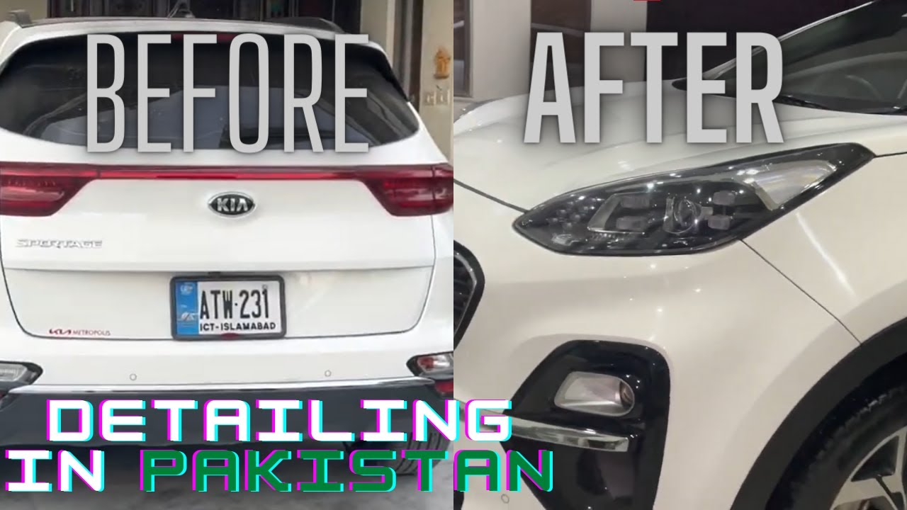 Kia Sportage 2021 Detailing in Pakistan The Detail Beep YouTube
