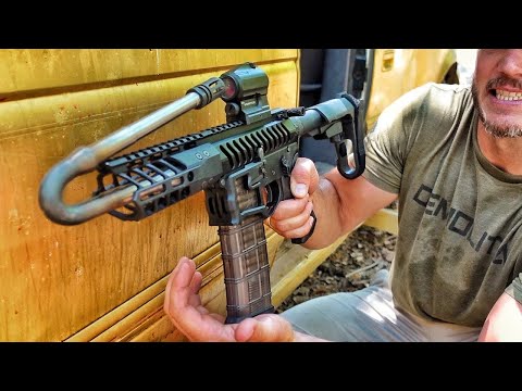 Выстрел из ОЧЕНЬ согнутого ствола... плохая идея?! | Разрушительное ранчо | Перевод Zёбры