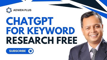 ChatGPT for Keyword Research - A Simple Prompts to Find Your Best Keywords