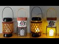 Luminárias feitas com Potes Vidros/Fácil e Barato/do lixo ao luxo.