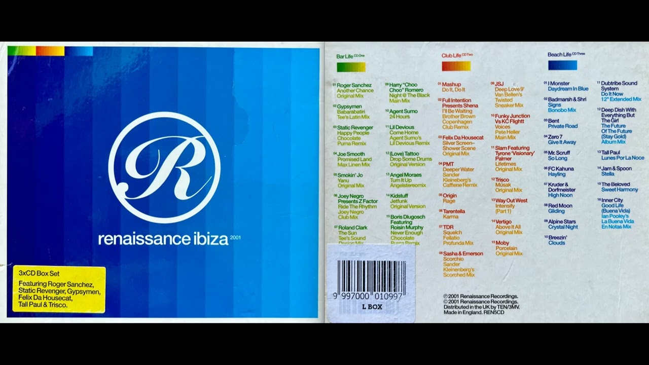 Renaissance Ibiza, 2001 (Disc 2) (Classic House Mix Album) [HQ