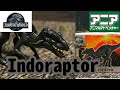 【恐竜 dinosaurs】Ania Indoraptor Jurassic Version Introduction アニアインドラプトル　ジュラシックワールドカラー dinosaurs movie