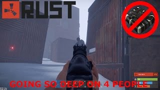 Rust - GOING DEEP ON A 4 MAN CLANS BIG BASE + TAKING THEIR BASE OVER (Vanilla)