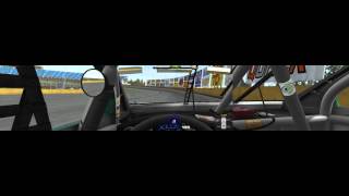 rFactor 2 Tire Temps Mountain Peak Speedway
