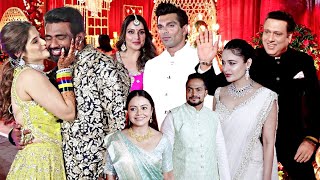 Celebrities At Arti Singh And Dipak Chauhan Wedding Ceremony Krushna Abhishek Sister Wedding