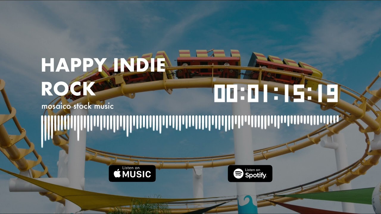 Happy Indie Rock Royalty Free Background Music For YouTube Videos