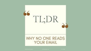 Email Pro – TL;DR – by Andrew Power