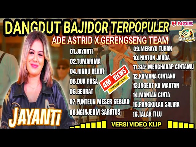 JAYANTI - TUMARIMA ADE ASTRID FULL ALBUM BAJIDOR TERBAIK DAN TERPOPULER VIRAL X GRENGSENG TEAM   ​ class=