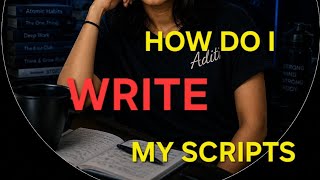 How do I write scripts ( my full process) 