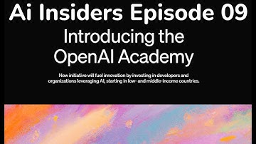 Open AI Academy  Empowering Global Developers