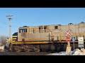 CN ES44AC 2757 w/ Great P5 Leads A Grey CREX Duo On Local Freight Train 598 North