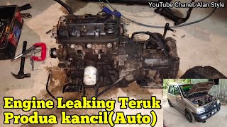 PROJECT KANCIL REPAIR LEAKING OIL BAHAGIAN ENGINE, VIDEO FULL VERSI.