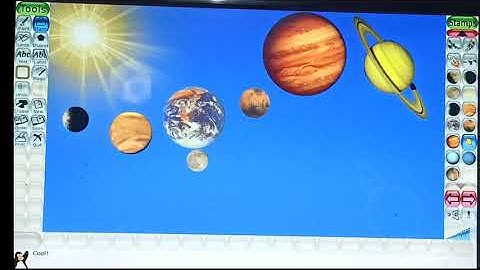 Tux Paint // make a UNIVERSE  in Tux paint