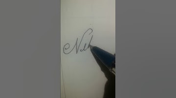 niharika in cursive handwriting #viral #ytshort #reels #iasmotivation