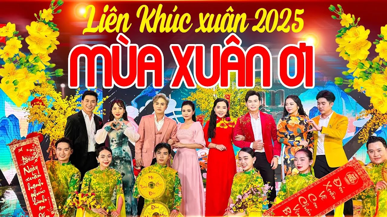 Liên Khúc MÙA XUÂN ƠI - NHẠC XUÂN 2025 SÔI ĐỘNG - QUỲNH TRANG, KHƯU HUY VŨ VÀ Nhiều Ca Sĩ Trẻ Hội Tụ