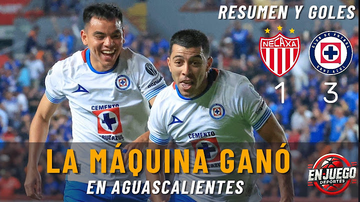 Resumen y goles I NECAXA 1  CRUZ AZUL 3 I CLAUSURA 2025