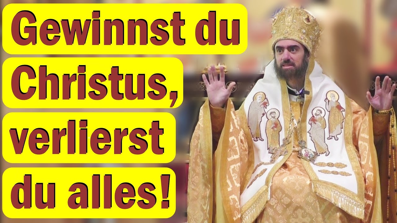 Gewinnst du Christus, verlierst du alles!