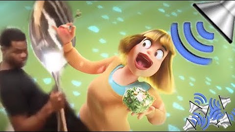 grubhub ad but I replaced EVERY sound with the dramatic boom effect (delivery dance meme)