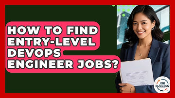 How To Find Entry-Level DevOps Engineer Jobs? - Job Success Network