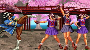 🔥 Chun-li vs Athena Asamiya ➤ Street Fighter