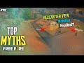 Top Mythbusters in FREEFIRE Battleground | FREEFIRE Myths #100