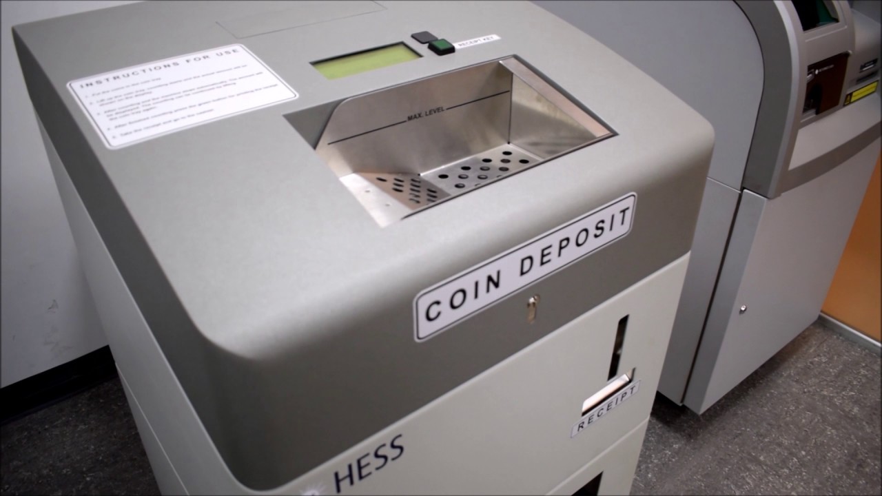 Coin deposit machine