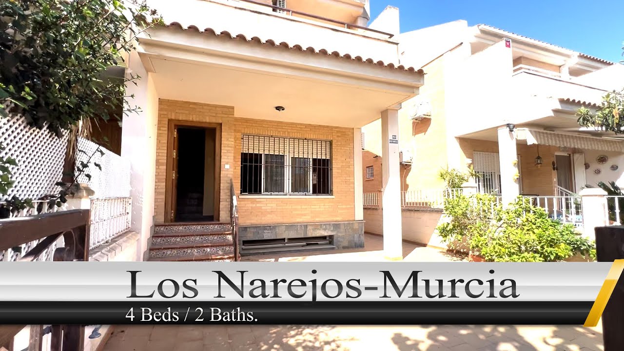 VENDIDA / SOLD. Los Narejos - Murcia. 4 Beds / Camas 2, 2 Baths / Baños. 153.000 Euros.