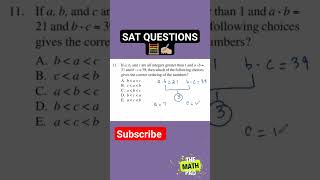 Tricky SAT Math Question For Factors & Multiples🤯#satprep #satmath #sat #satmathprep #mathshorts