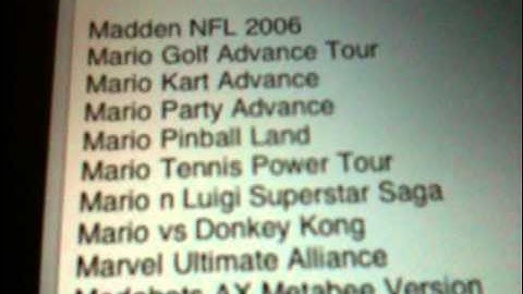 Play GBA Games Roms on iPhone and iPod Touch