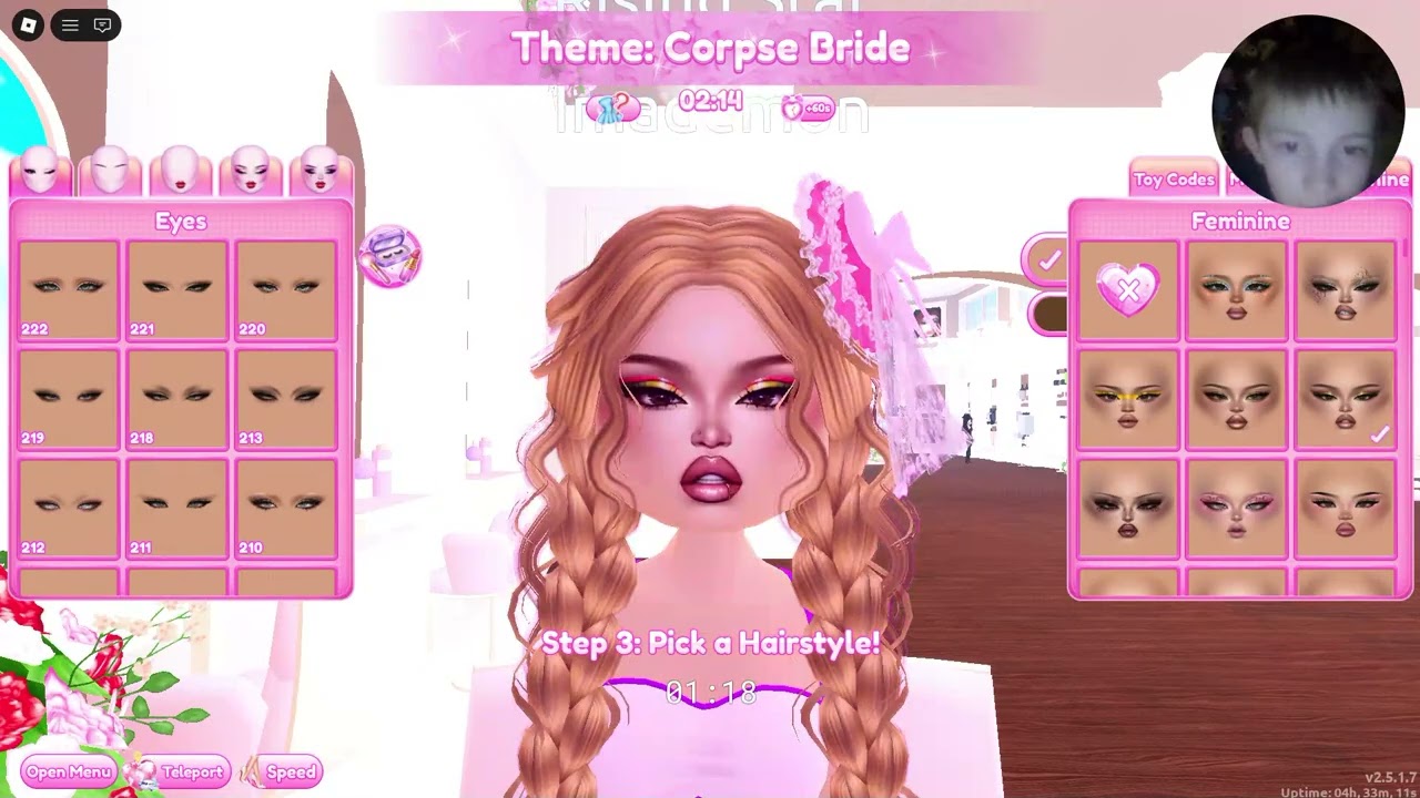 Playing dress to impress