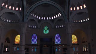 you're sitting in a mosque doing dhikr while it's raining (soothing nasheeds)