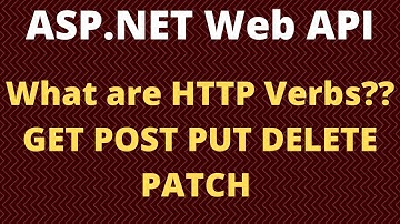 What are HTTP Verbs | ASP.NET Web API