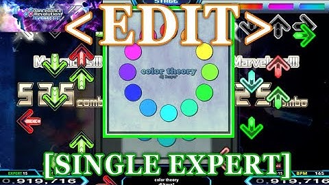 【DDR XX EDIT】 color theory / dj kaya* [SINGLE EXPERT] Lv.15