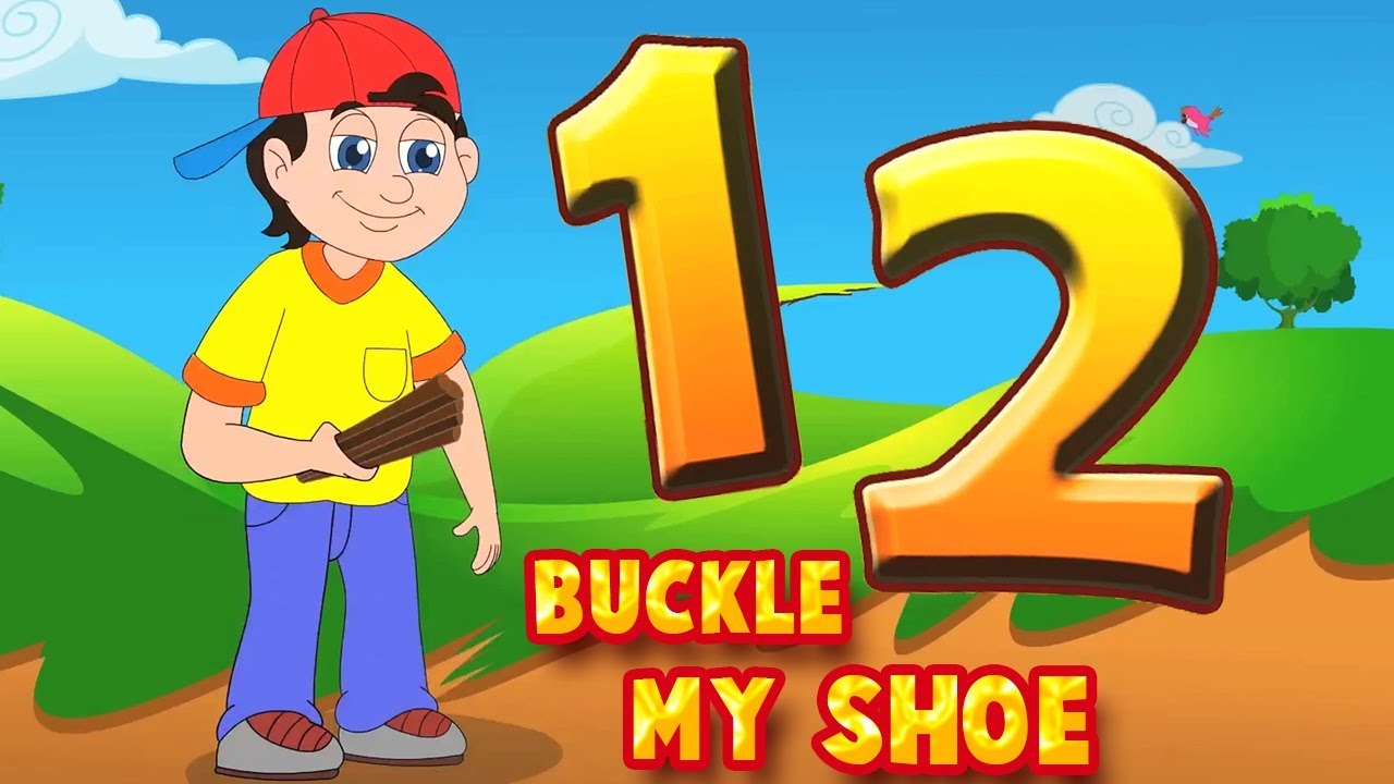 uno due fibbia mia scarpa | bambini numeri canzoni | 1 2 Buckle My Shoe ...