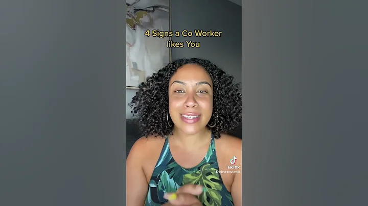 4 Signs a Coworker is INTO YOU 🤓 #shorts #dating #love