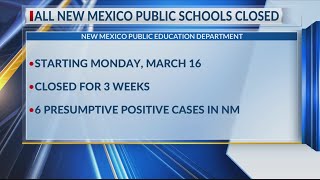 All New Mexico public schools closed for 3 weeks amid coronavirus