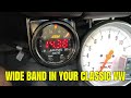 Installing AND Understanding a Wide Band Air Fuel Meter in a Classic VW Beetle
