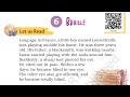 Braille Class 4, English Unit 2 chapter 6 NCERT new book Santoor Complete solution with explanation
