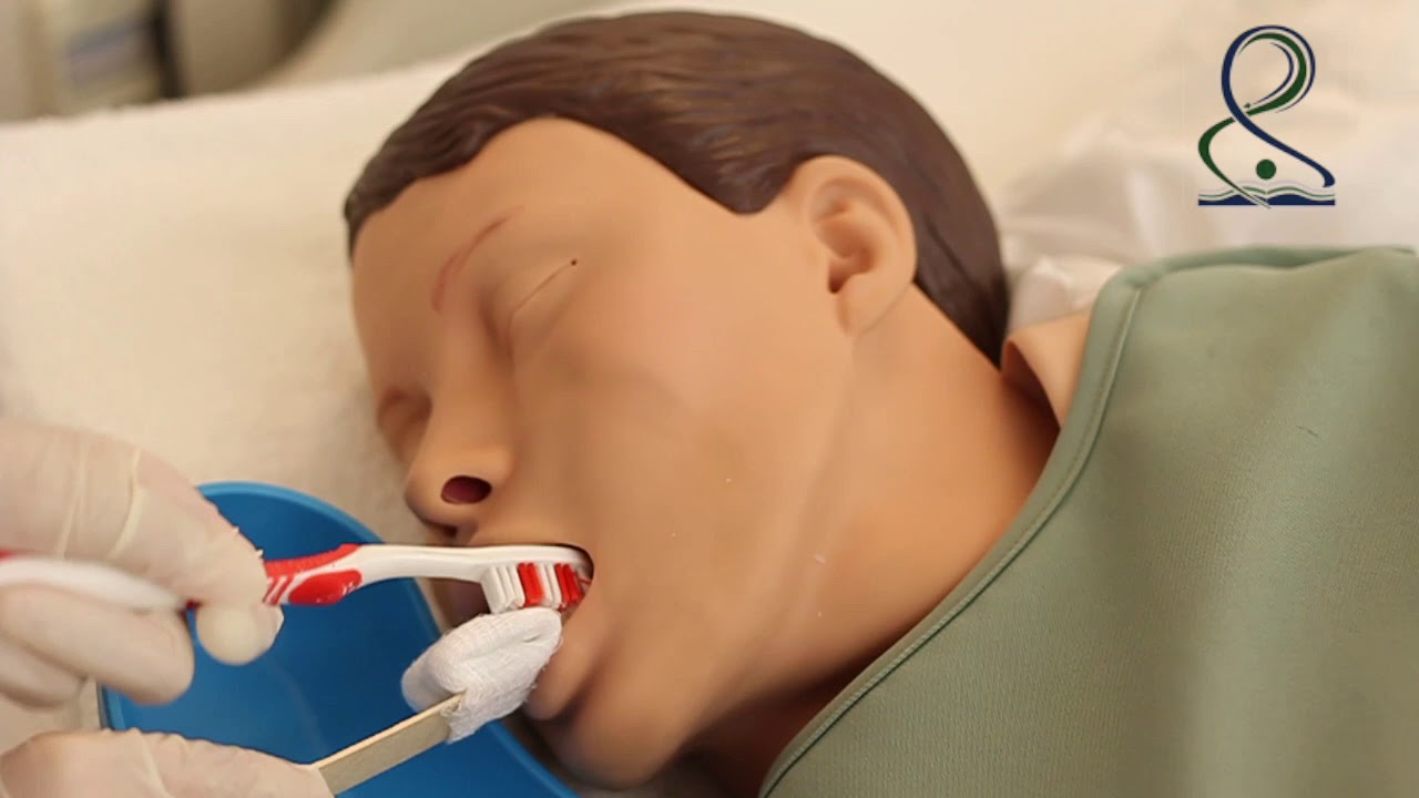 Providing Special Oral Care for Unconscious Patient 
