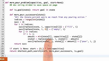 More Pour Problem Solution - Design of Computer Programs